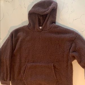 American Eagle Sherpa hoodie